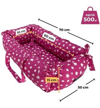 Vooyt 11 kg Kapasiteli Taşıma Askılı Portbebe Pembe