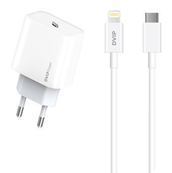 DVIP N25 PD20W Universal Type C Kablolu 20 W Şarj Aleti Beyaz