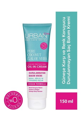 Urban Care Renk Koruyucu Hindistan Cevizi Aleo Vera Kadın Saç Kremi 150 ml