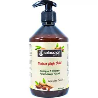 Seleccion Naturel Besleyici Onarıcı Badem Yağı Saç Kremi 500 ml
