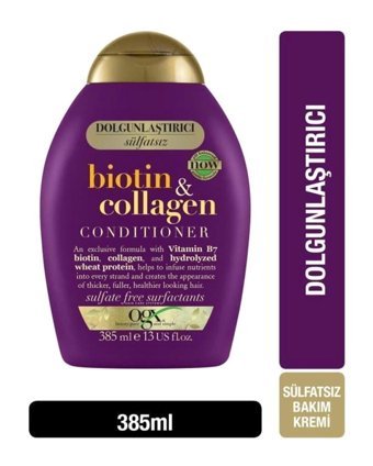 Organix Besleyici Biotin Kolajen Saç Kremi 385 ml