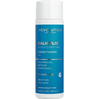 Revolution Haircare Hair Salicylic Arındırıcı Çay Ağacı Yağı Yağlı Saçlar İçin Saç Kremi 250 ml