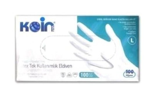 Koin Gri Large 100 Adet Bulaşık Eldiveni