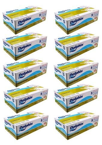 Dolphin Beyaz Small 10 x 100 Adet Bulaşık Eldiveni
