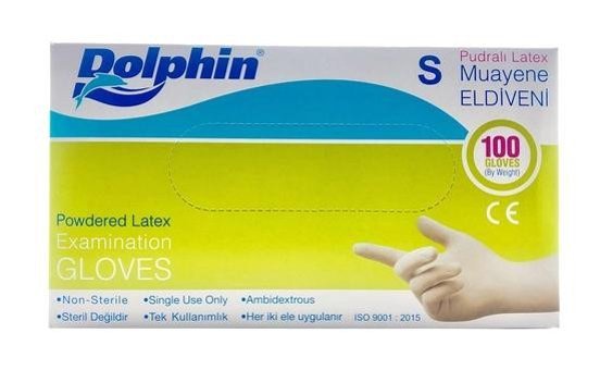 Dolphin Beyaz Small 10 x 100 Adet Bulaşık Eldiveni