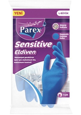 Parex Mavi Large 1 Çift Temizlik Eldiveni