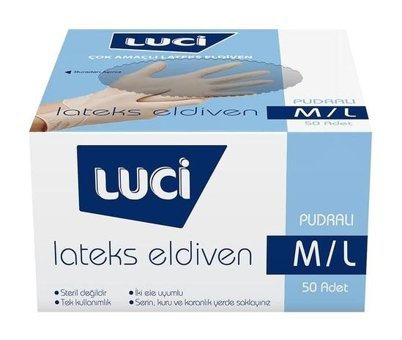 Luci Beyaz Medium-Large 50 Adet Bulaşık Eldiveni