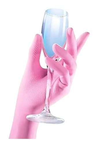 Vileda No 7 Pembe Small 12 Çift Temizlik Eldiveni