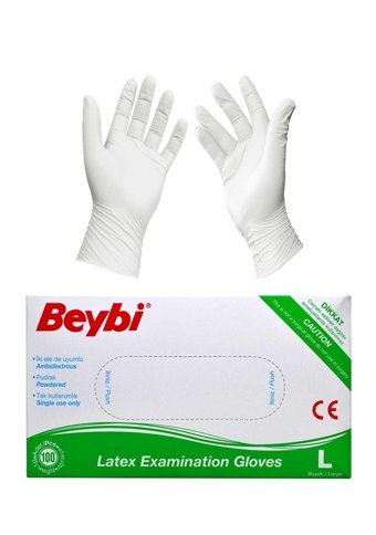 Dolphin Beyaz Large 20 x 100 Adet Bulaşık Eldiveni