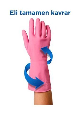 Scotch Brite Pembe Medium 1 Çift Temizlik Eldiveni