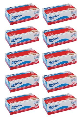 Dolphin Beyaz Medium 10 x 100 Adet Bulaşık Eldiveni