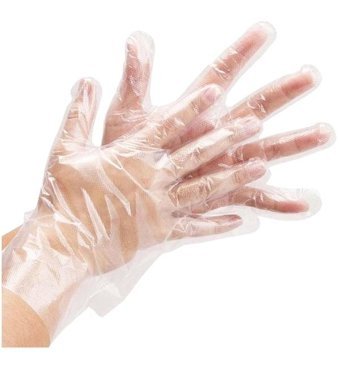 Burpak Hdpe Şeffaf Large- XLarge 10 x 100 Adet Bulaşık Eldiveni
