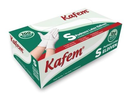 Kafem Beyaz Small 5 x 100 Adet Bulaşık Eldiveni