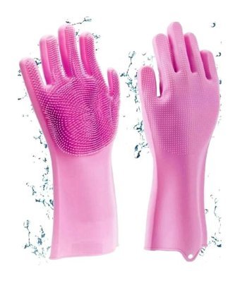 Xcj Pembe Standart 1 Çift Temizlik Eldiveni