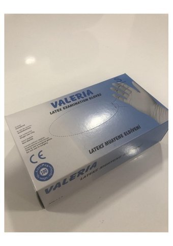 Valeria Beyaz Small 100 Adet Bulaşık Eldiveni
