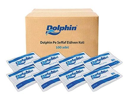 Dolphin Şeffaf Large 100 x 100 Adet Bulaşık Eldiveni