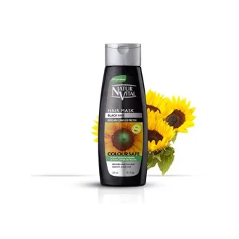 Natur Vital Henna Canlandırıcı Parlaklık Veren Keratin Siyah Saçlar İçin Saç Kremi 300 ml