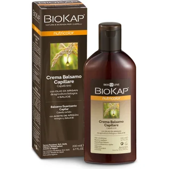 BioKap Renk Koruyucu Argan Yağı Biberiye Yağı Okaliptüs Yağı Saç Kremi 200 ml