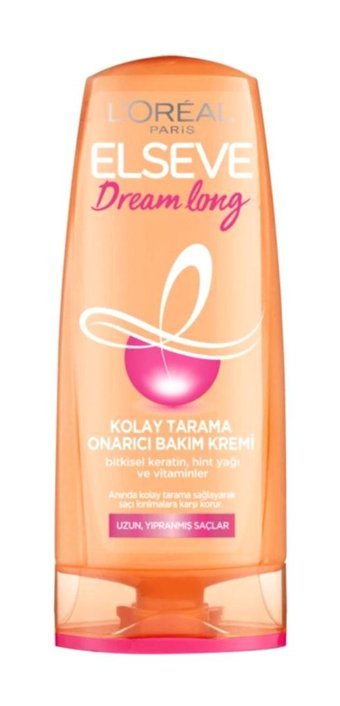 L'oréal Paris Elseve Dream Long Onarıcı Nemlendirici Hint Yağı Keratin Vitaminler Kadın Saç Kremi 6 x 360 ml
