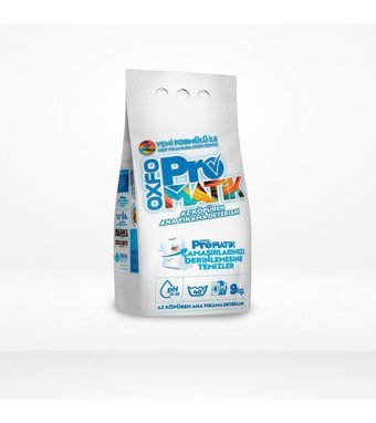OxfoPro Ultra Etkili Renkliler ve Beyazlar İçin 40 Yıkama Toz Deterjan 9 kg