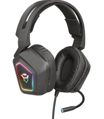 Trust 23191 GXT450 USB Type A Mikrofonlu Kablolu Kulak Üstü Kulaklık Siyah