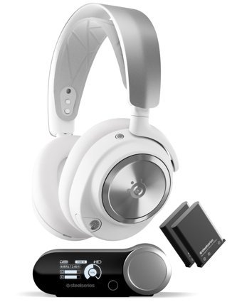 Steelseries Arctis Nova Pro Bluetooth Gürültü Önleyici Mikrofonlu Kablosuz Kulak Üstü Kulaklık Beyaz