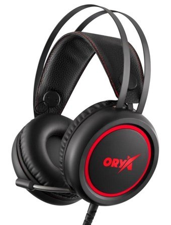 Niceboy Oryx Donut X210 Gaming 3.5 mm Jak Mikrofonlu Kablolu Kulak Üstü Kulaklık Siyah