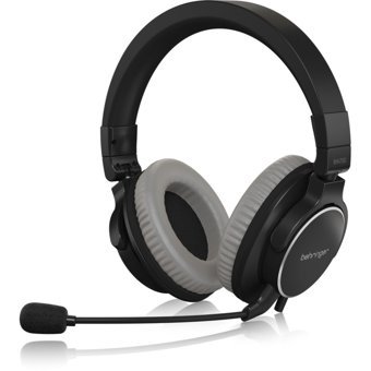 Behringer Bh470U 3.5 mm Jak Gürültü Önleyici Mikrofonlu Kablolu Kulak Üstü Kulaklık Siyah
