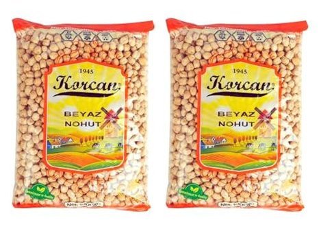 Korcan Beyaz Nohut 2x1 kg