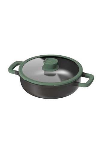 Berghoff Leo 8 Parça Döküm Tava Seti Yeşil