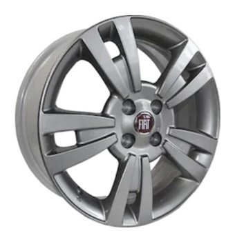 Fiat Titanyum 55174537 Gri 16 inç 5 Kol Alaşım Jant 4 Adet