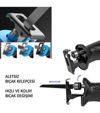 Prohummer PH-TS0100 Kablolu 1100 W Elektrikli Tilki Kuyruğu Testere