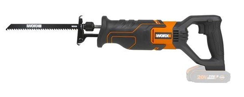 Worx WX500.9 Kablosuz 20 W Şarjlı Tilki Kuyruğu Testere
