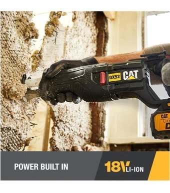 Cat DX52BC Akülü Kablosuz 18 W Tilki Kuyruğu Testere