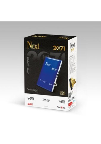 Next 2071 256 Mb Harici İnternetli Çanaklı HD Uydu Alıcısı