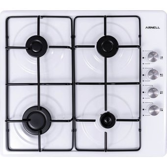 Arnell Arm 6040-FL Emaye 4 Gözlü Gazlı Set Üstü Beyaz Ocak