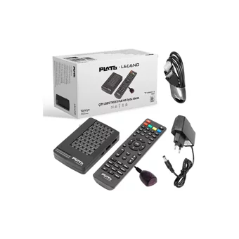 Plato Legent 2 Harici Mini Çanaklı Full HD Uydu Alıcısı