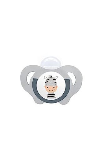 Wee Baby 6-12 Ay Silikon Emzik Gri