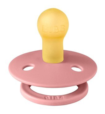 Bibs 6 Ay+ Delikli Kauçuk Emzik Pembe
