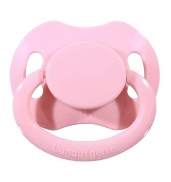 Landofgenie Kemik Şekilli Silikon Emzik Pembe