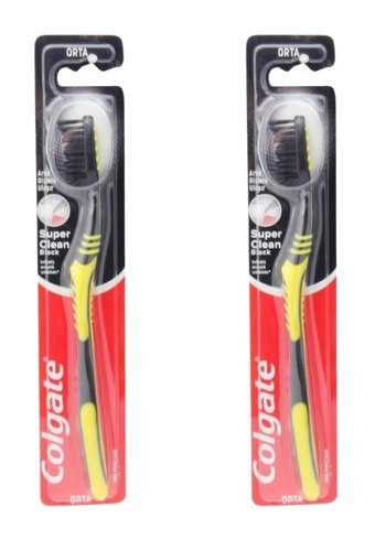 Colgate Süper Clean Orta Manuel Diş Fırçası Çok Renkli