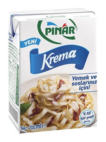 Pınar Yemeklik Krema 200 ml
