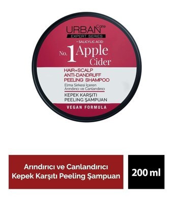 Urban Care Expert Apple Cider No: 1 Canlandırıcı Kepekli Saçlar İçin Elma Sirkesi Şampuanı 200 ml