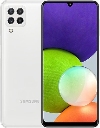 Samsung Galaxy A22 128 Gb Hafıza 4 Gb Ram 6.4 İnç 48 MP Çift Hatlı Super Amoled Ekran Android Akıllı Cep Telefonu Beyaz