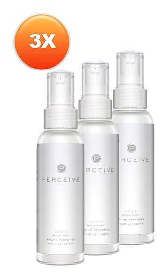 Avon Perceive Kadın Vücut Spreyi 3x100 ml