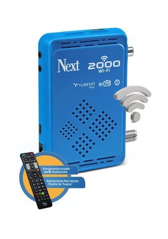 Next 2000 128 Mb Dahili İnternetli Mini Çanaklı-Çanaksız Full HD Uydu Alıcısı