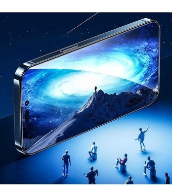 Vendas iPhone 14 Pro Apple Hidrofibik Tempered Parlak Ekran Koruyucu