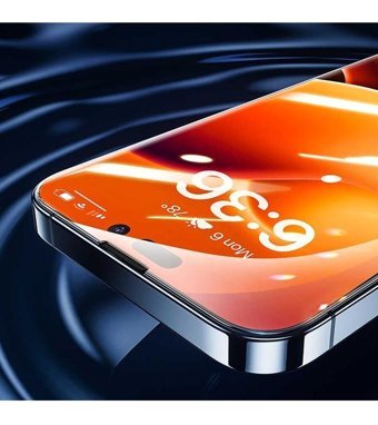 Vendas iPhone 14 Pro Apple Hidrofibik Tempered Parlak Ekran Koruyucu