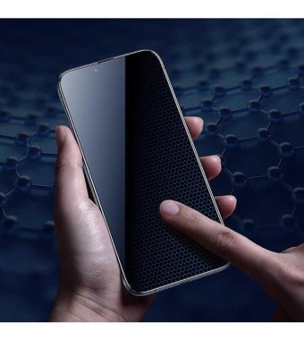 Vendas iPhone 13 Pro Max Apple Matte Bilvis Double Strong Tempered Glass Mat Ekran Koruyucu