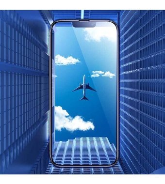 Vendas iPhone 13 Apple Bilvis Double Strong Tempered Glass Mat Ekran Koruyucu